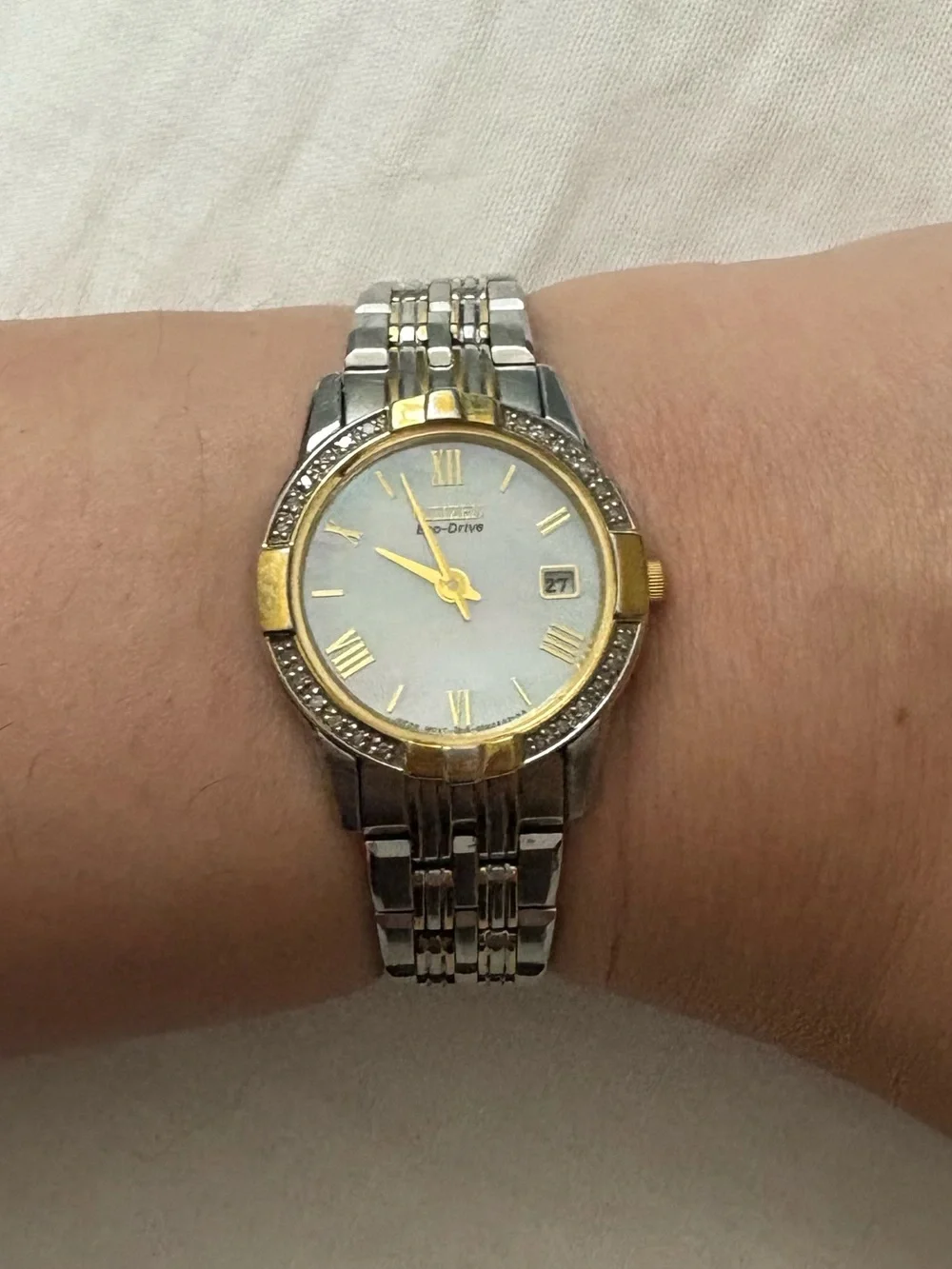 Citizen Two-Tone Silver and Gold Women's Watch